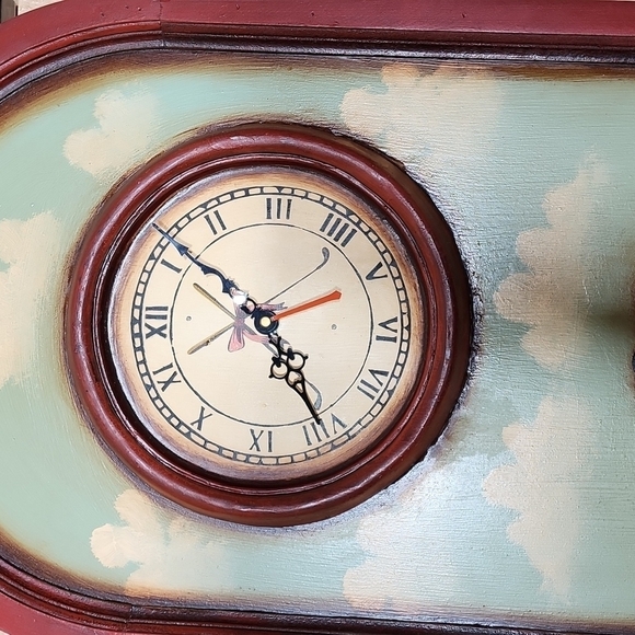 VINTAGE MAN GOLFER OPEN CLOCK - Picture 3 of 7